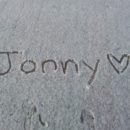 Snow in South Korea, look what my girlfriend made me! :)