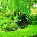 Julie — photoshopped the background