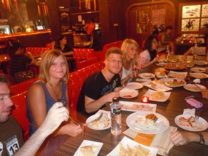 Spanish food & European friends