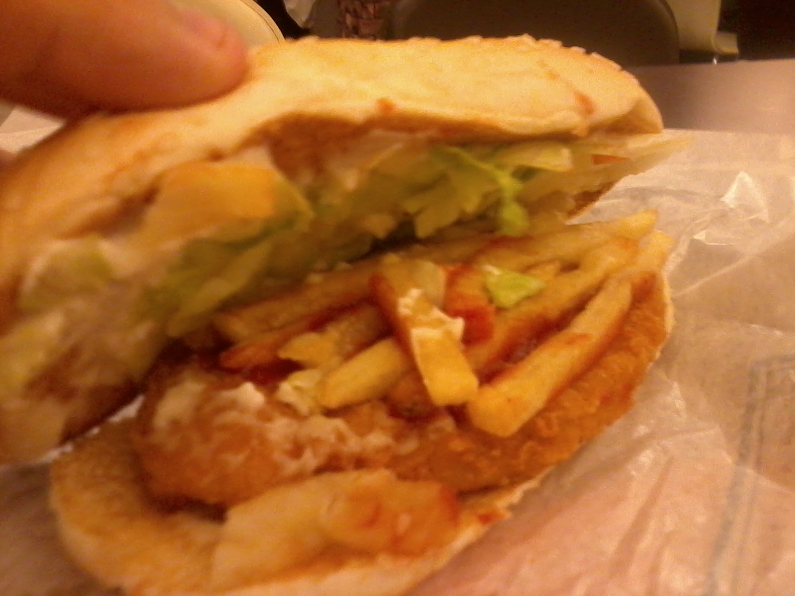 I was pretty happy today