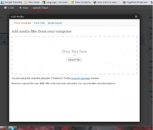 Wp-NEW media uploader